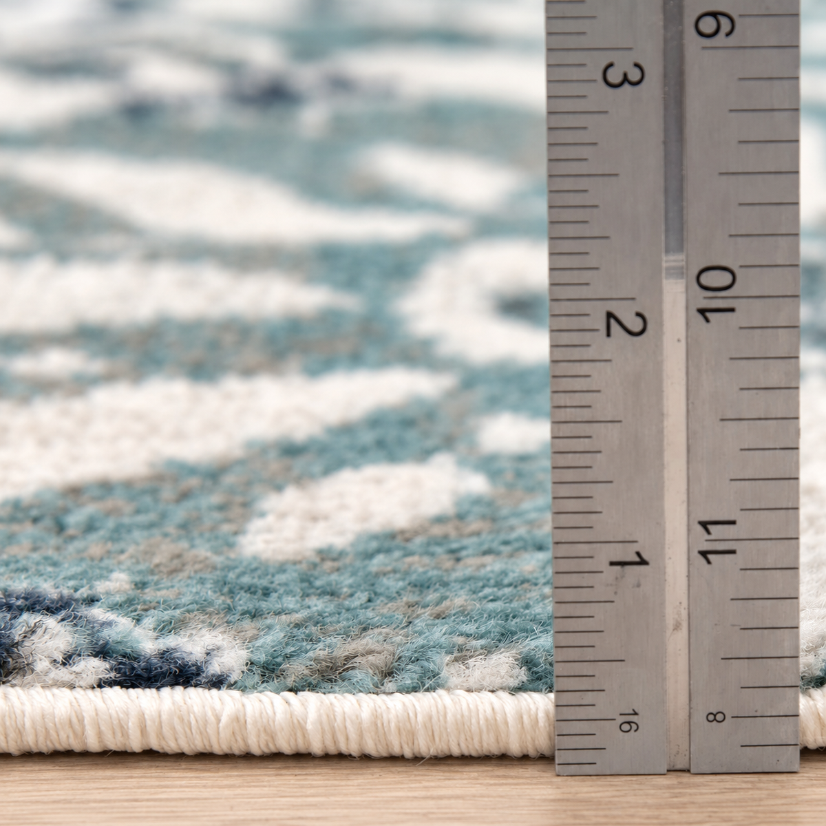 Teal Medallion Area Rug Set
