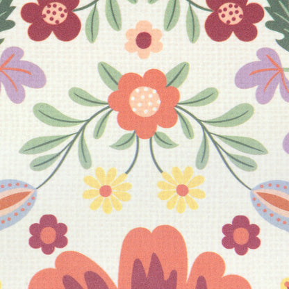 Apache Mills Cushion Comfort Multi-Color Floral Kitchen Anti-Fatigue Mat, 18" x 30" & 20" x 41", 2 pack