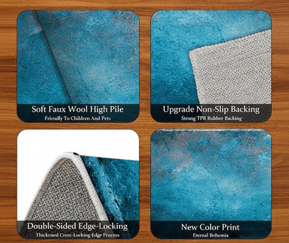 Farmhouse Striped Kitchen Rug Set
