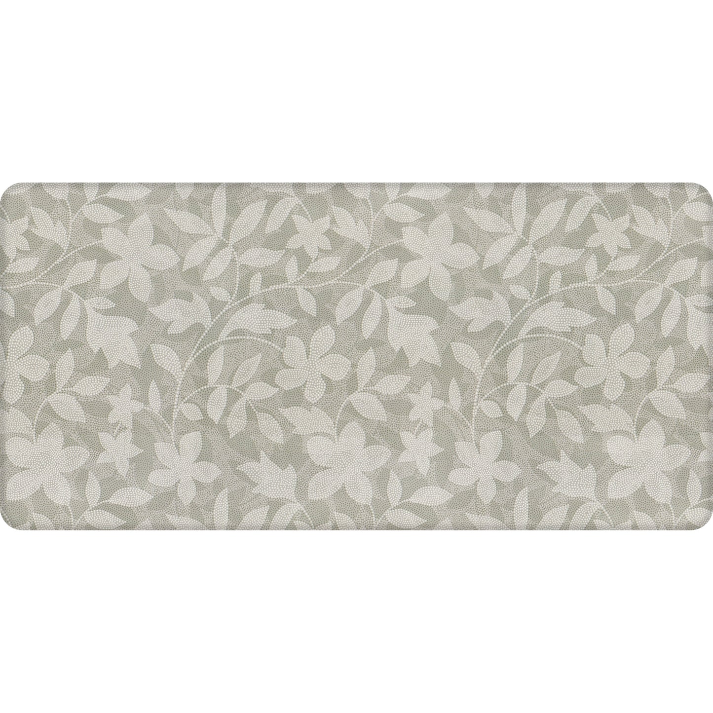 Apache Mills Cushion Comfort Multi-Color Floral Kitchen Anti-Fatigue Mat, 18" x 30" & 20" x 41", 2 pack