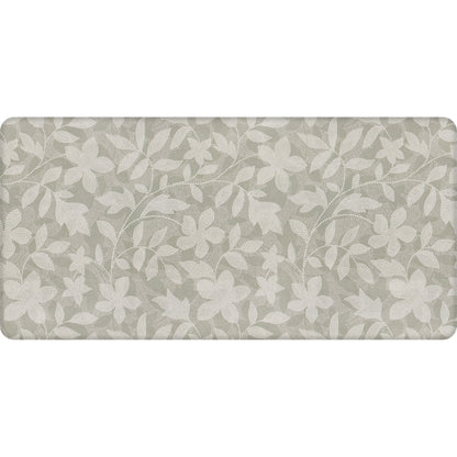 Apache Mills Cushion Comfort Multi-Color Floral Kitchen Anti-Fatigue Mat, 18" x 30" & 20" x 41", 2 pack