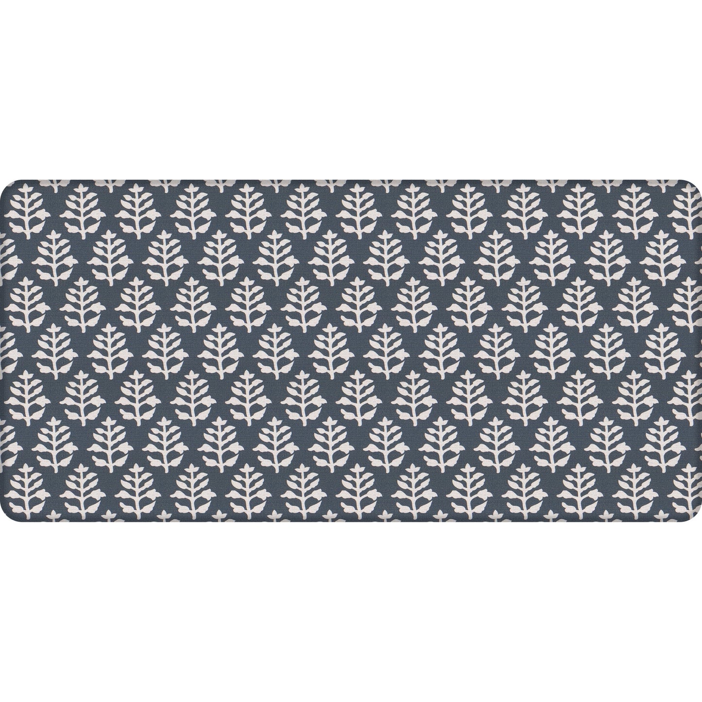 Apache Mills Cushion Comfort Multi-Color Floral Kitchen Anti-Fatigue Mat, 18" x 30" & 20" x 41", 2 pack
