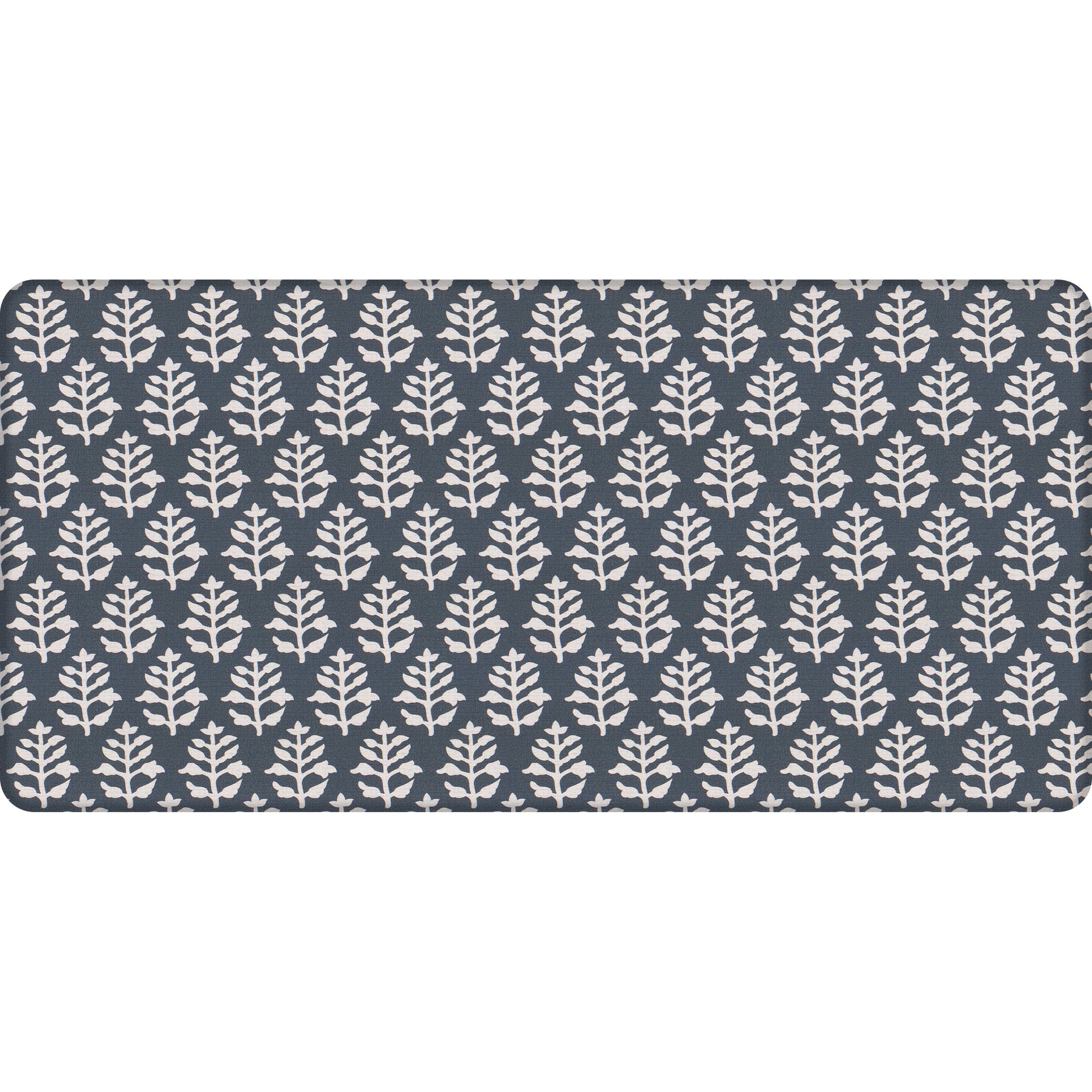 Apache Mills Cushion Comfort Multi-Color Floral Kitchen Anti-Fatigue Mat, 18" x 30" & 20" x 41", 2 pack