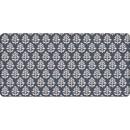 Apache Mills Cushion Comfort Multi-Color Floral Kitchen Anti-Fatigue Mat, 18" x 30" & 20" x 41", 2 pack